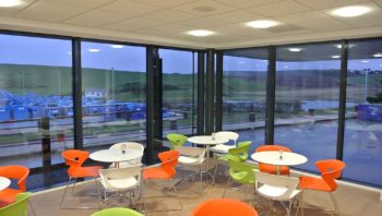 Works cafeteria tables and seating