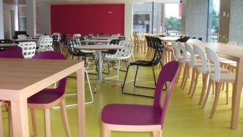 Assembled school dining room furniture