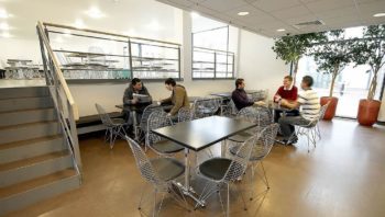 University cafeteria secondary area