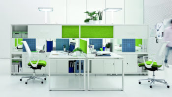 Float contemporary open plan office