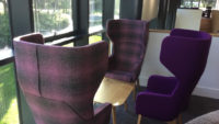 Armchairs for social area