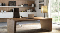 Wooden contemporary desk