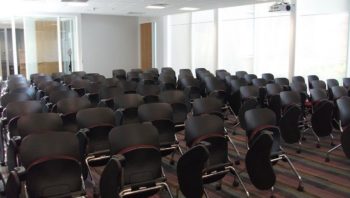 Folding lecture hall seating