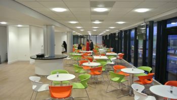 Staff dining room