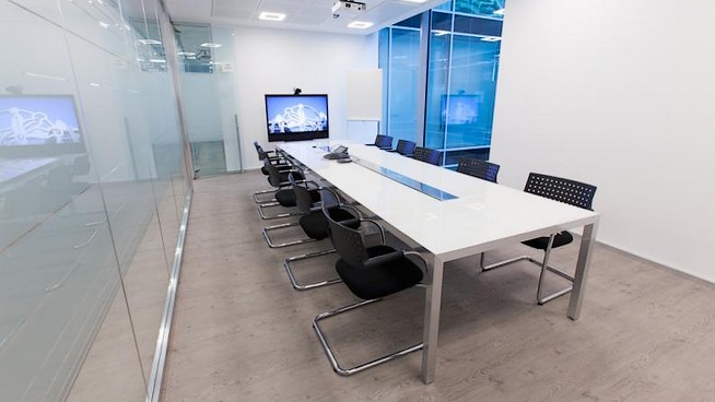 Archiutti Modular conference table and chairs