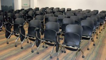 Movable seats for lecture theatre