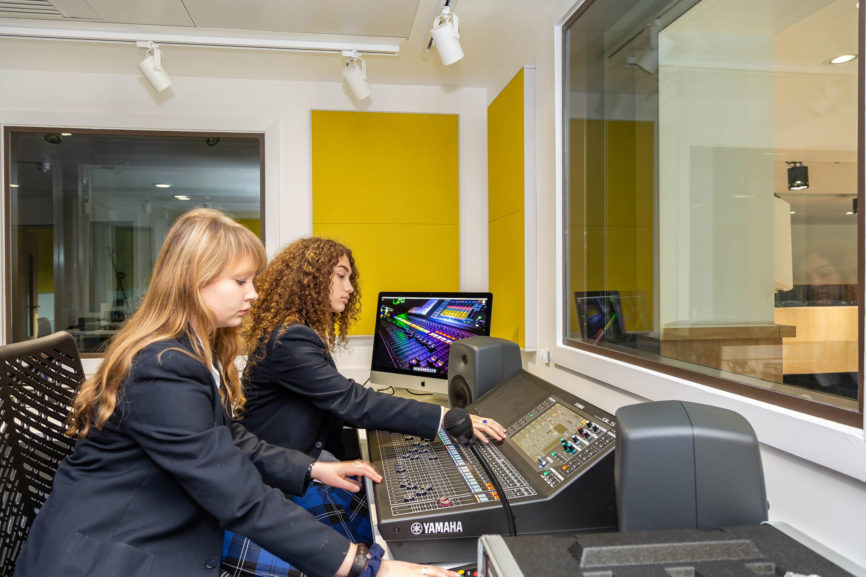 music school furniture for recording studio